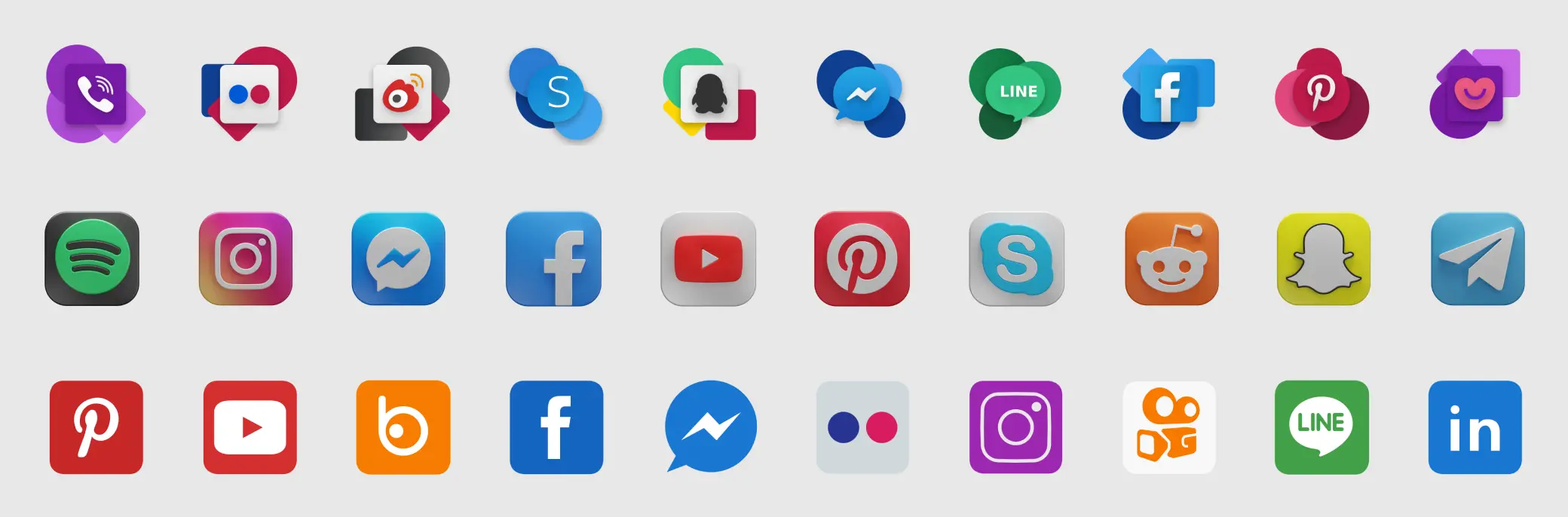 Free Social Media Icon Pack